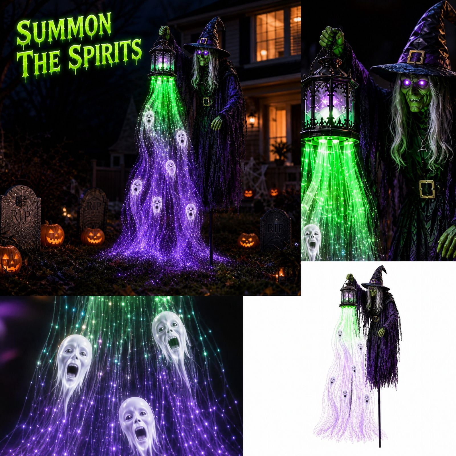 Halloween Decorations Outdoor,Halloween Party Decoration Indoor,Light