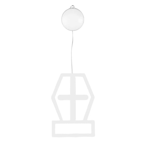 Halloween Decorations Outdoor Halloween Window Light Decoration Hanging Ornament for Indoor Outdoor Use – Battery Powered LED with Suction Cup for Festive Display on Windows and Doors