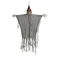 thumbnail image 1 of Halloween Decorations Outdoor - Hanging Skeleton Ghosts with Flowing Robes - Flying Figures for Haunted Yard Porch Party Decor - Scary Graveyard Props and Hanging Displays, 1 of 6