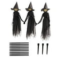 Halloween Decorations Outdoor Large Light Up Holding Hands Activated