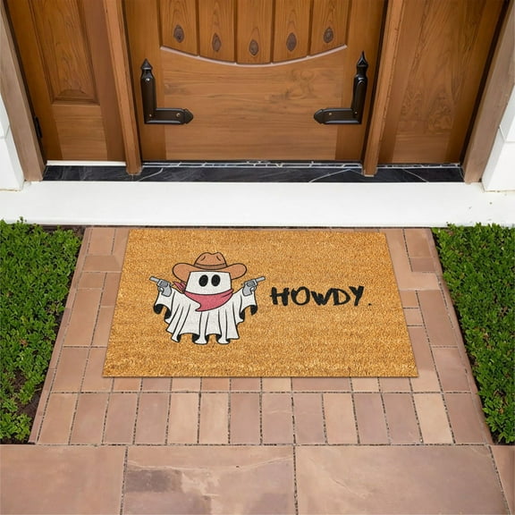 Halloween Decorations Outdoor Rugs Pumpkin Velvet Doormat Welcome Mats Thanksgiving Decoration Home Non Floor Mat Carpet