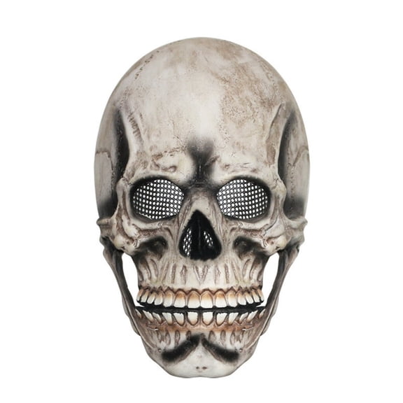 Halloween Decorations Outdoor Scary Face Realistic Movie Prop for Halloween Party and Prank Frightening Novelty for Indoor Outdoor Use