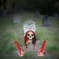 thumbnail image 1 of Halloween Decorations Outdoor Zombie Groundbreaker Life-Size Yard Decoration, Creepy Graveyard Prop for Lawn Patio, 1 of 5
