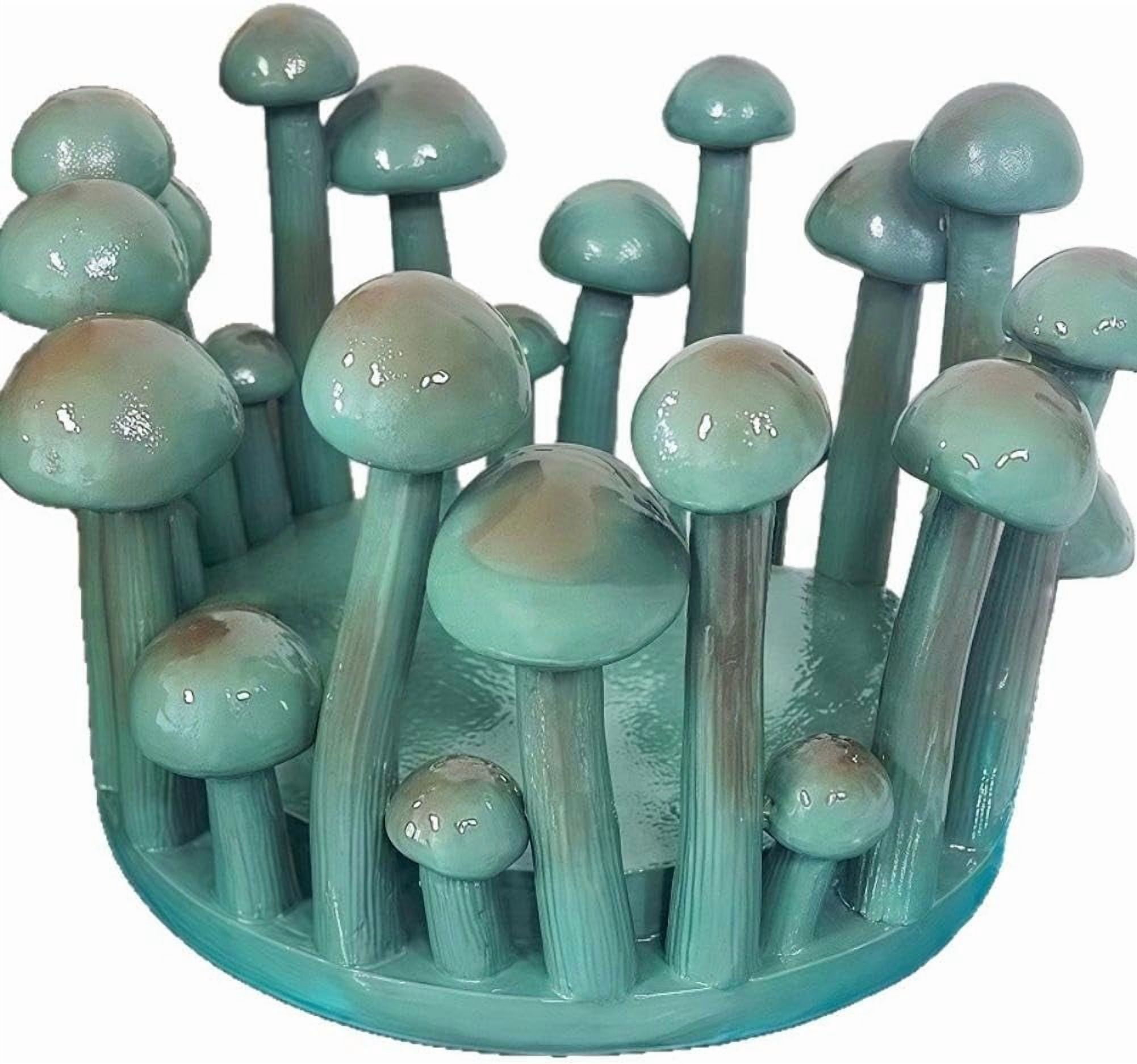 Halloween Decorations, Paper Towel Holder - Mushroom Paper Towel Holder, Unique Paper Towel Holder, Cute Mushroom Candle Holder, Unique Home Decor for Kitchen, Bathroom, Office (1PC)