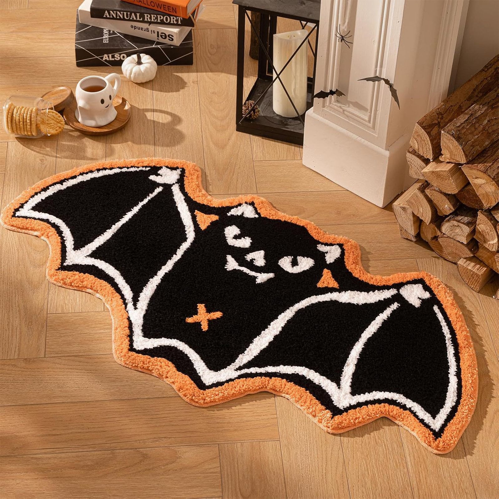 Halloween Decorations Rug, Fall Decorations for Home,Cute Halloween ...