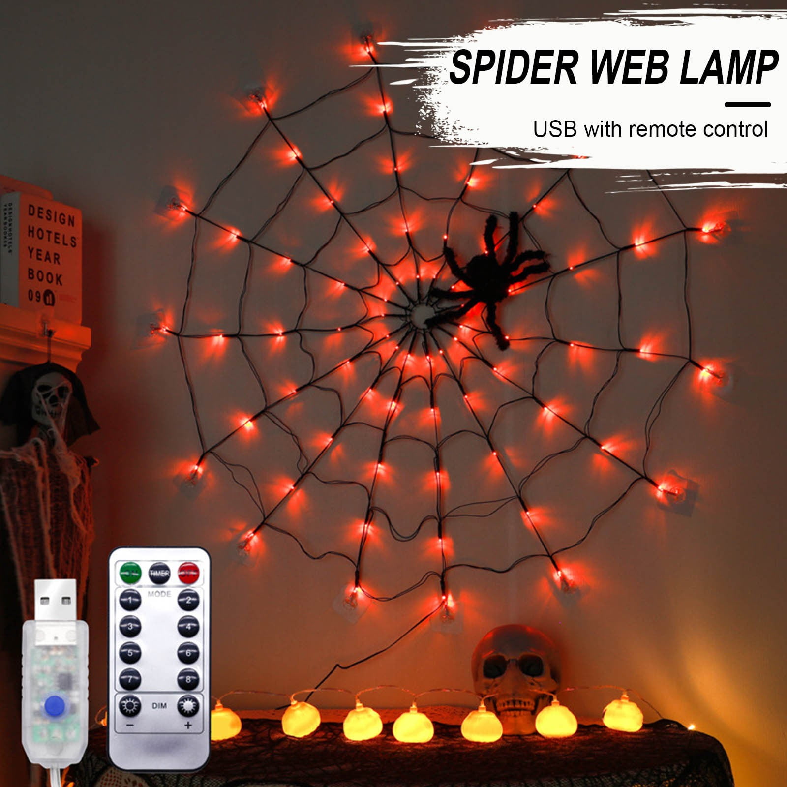 Halloween Decorations Savings! Items, Dvkptbk Horror Halloween Spider