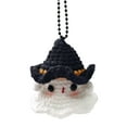 thumbnail image 1 of JOGZMZ Little Ghost Hand-Woven Cute Keychain Bag Car Pendant Hanging Gift, 1 of 5
