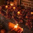 thumbnail image 1 of Halloween Decorations Savings, Tarmeek Halloween Ribbon Garland Pumpkin Ghost Bat Decorative Party Decoration Outdoor Decor, 2M Reusable Easy Setup Cute Non-Lighted, 1 of 5