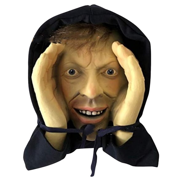 Halloween Decorations Scary Peeper Freak, Scary Peeper Window Prank, Indoor and Outdoor Window Stickers for Spooky House Party Scares, Tricks, and Laughs Freak Man Sticker #A 14