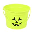 thumbnail image 1 of Halloween Decorations Smile Face Plastic Candy Bucket with Handle for Trick or Treat Party Favors Snack Storage Daily Home Decor and Kids Activity, 1 of 4