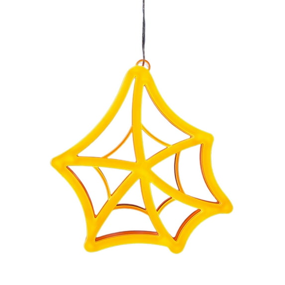 Halloween Decorations, Spider Ghost Web Wall Neon Signs, Cute Vintage LED Lights for Windows Wall Party Home Garden Decor
