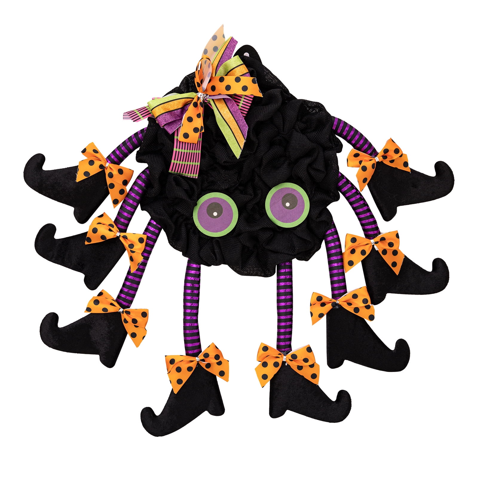 Halloween Decorations Spider Wreath, Halloween Wreath for Front Door ...