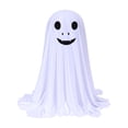 thumbnail image 1 of Halloween Decorations Spooky Ghost | Indoor Spooky Ghost LED Lights Tabletop Decor DIY Assembly Sturdy Fabric Ghost Mantel Decor Light Blue, 1 of 8