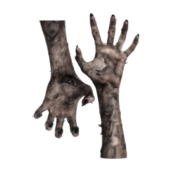 Halloween Decorations Spooky Scary Hands Wall Decor for Halloween Party Indoor Haunted House Gothic Decor 12X8 in