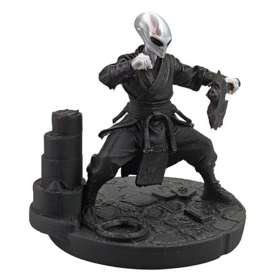 Halloween Decorations Themed Alien Artist Tabletop Decoration Figurines Unique Design Desktop Ornament For Sculpture Display Collectible Art Piece Festive Home