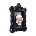 thumbnail image 1 of Halloween Decorations Unique Skeleton Photo Hanging Ornament, Skull Statue Frame Wall Decor 3D Resin Sculpture 4.6"X3.4" Halloween Decor, 3D Frame Wall Deocr Gothic, 1 of 2