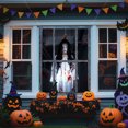 thumbnail image 1 of Halloween Decorations Window Cover, Halloween Party Decorations Spooky Window Curtain for Door Wall Display, Halloween Decor Background Accessory for Holiday Events, Seasonal Home Decoration, 1 of 6