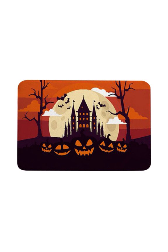 Halloween Decorative,Indoor Outdoor Doormat Non Slip, Perfect Greeting Front Door Mat