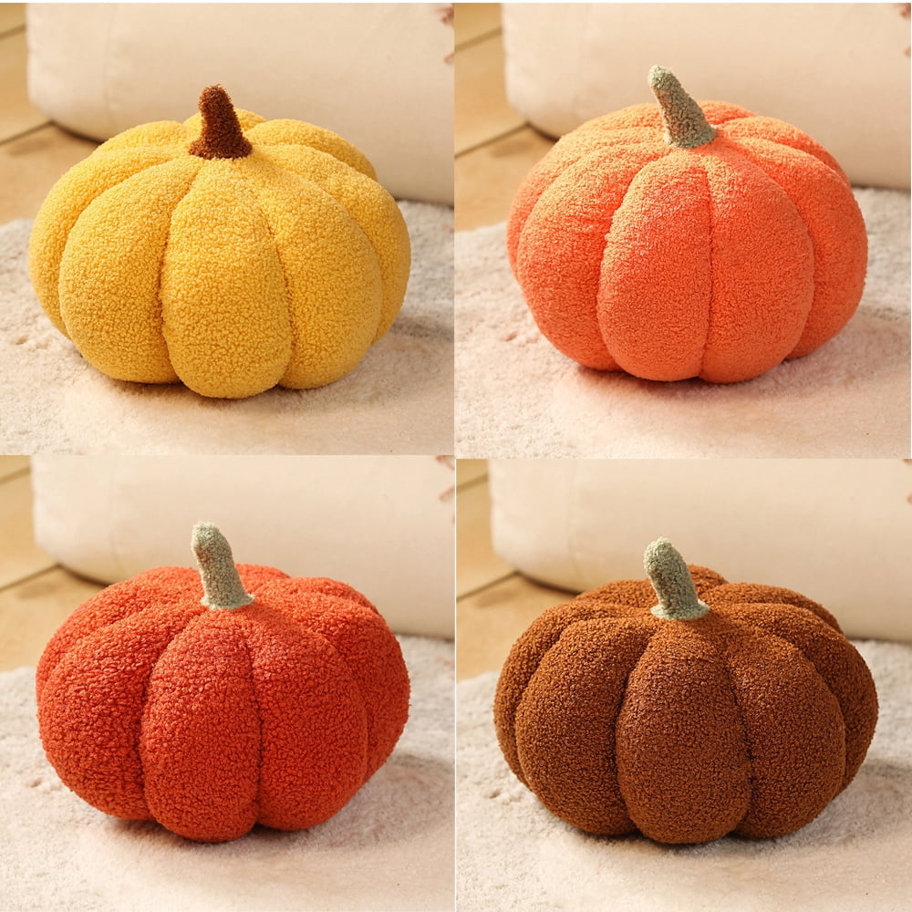 Halloween Decorative Pillows Ball Pillow Stuffed Pumpkin Plush Toy