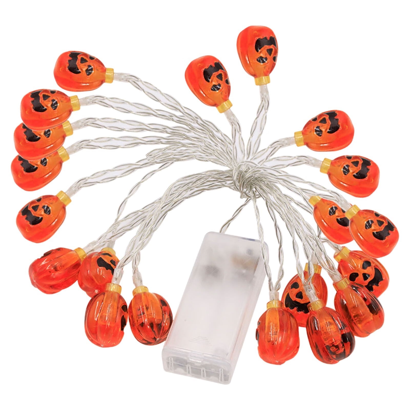 Halloween Decorative Pumpkin String Lights Led Battery Powered