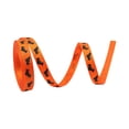 thumbnail image 1 of Halloween Decorative Ribbon – Spooky Holiday Wired Edge Trim For Diy Crafts, Costume Accessories, Gift Wrapping, Party Halloween Decorations Event Supplies 354.33" New, 1 of 4