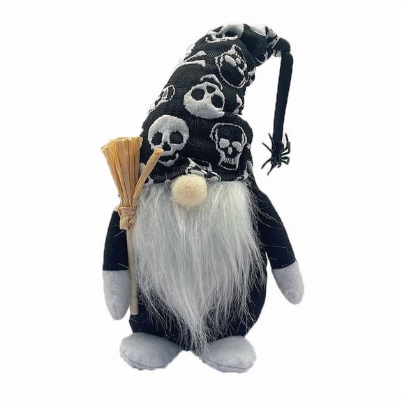 Halloween Decorative Supplies Halloween Decoration Home Window Decoration Pattern Faceless Old Man Fabric Ornaments
