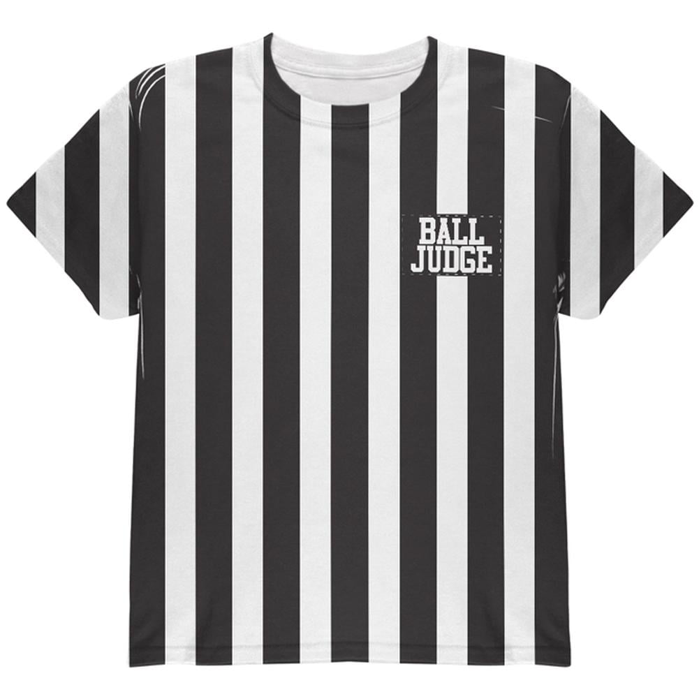 Halloween Deflategate Ball Referee Costume All Over Youth T Shirt Multi YSM