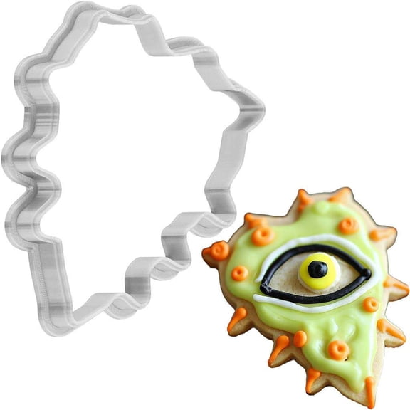 Halloween Demon Eyes Cookie Cutter 4 Inch Made in USA by WONDERTORY