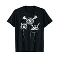 thumbnail image 1 of Halloween Demon Monster Creepy Surrealism Eyeball Balloon T-Shirt, 1 of 5
