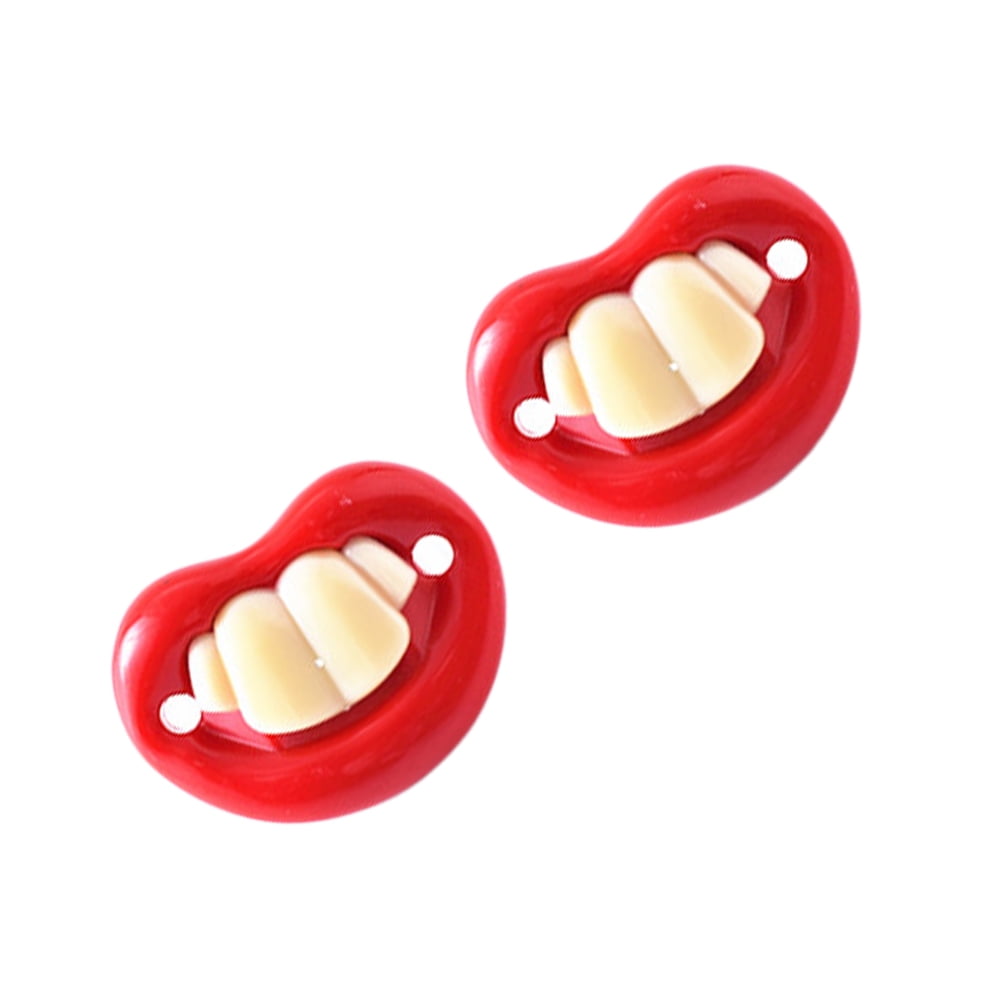 Halloween Denture Pacifier Big Front Teeth Cute Baby Pacifiers Funny