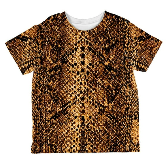 Halloween Desert Brown Snake Snakeskin Costume All Over Toddler T Shirt Multi 6T