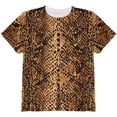 thumbnail image 1 of Halloween Desert Brown Snake Snakeskin Costume All Over Youth T Shirt Multi YSM, 1 of 2