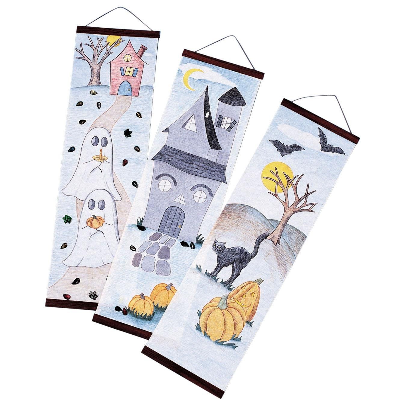 Panel Craft Halloween Designer Panels Craft Kit (Pack of 24) - Walmart.com