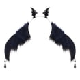 thumbnail image 1 of Halloween Devil Wing Headband, Red Black Dark Little Devil Headpiece, 12.6x14.2 Inch Party Photo Prop, 1 of 6