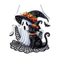 thumbnail image 1 of Halloween Diamond Art Hanging Kits for Adults, 2D Acrylic DIY Hanging Ornament, Special Shaped Diamonds Art Window Pendant, 3 Pattern Choices, Complete DIY Craft Tools for Halloween Home Decoration, 1 of 3