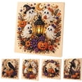 thumbnail image 1 of Halloween Diamond Art, Spooky Cute 3D Diamond Painting Crafts for Adults, DIY Fall Home Decor Wall Art, Halloween Ghost Pearl Art DIY Kit, Seasonal Party Gift,A Type, 1 of 8