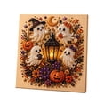 thumbnail image 1 of Halloween Diamond Painting Kit for Adults 3D Pearl Art DIY Craft Wall Decor Fall Seasonal Home Decoration Beginner Friendly Full Kit, Ghost, 1 of 9