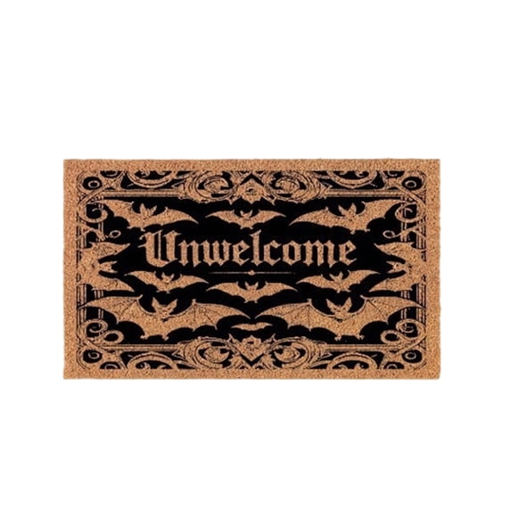 Halloween Diatomite Doormat, Non-Slip Rubber Backing Entrance Mat, Super Absorbent Quick Dry Mud Dirt Trapper for Front Porch Indoor Outdoor Home Decor