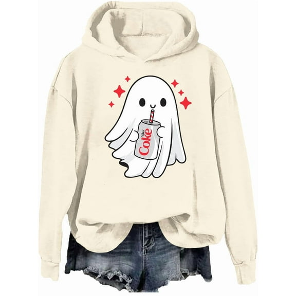 Halloween Diet Coke Ghost Hoodie, Coke Ghost Sweatshirt Funny Skeleton Shirt Coke Tops