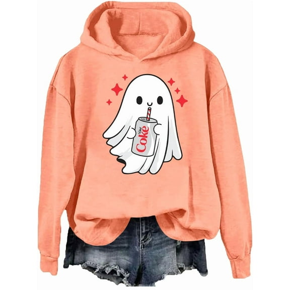 Halloween Diet Coke Ghost Hoodie, Coke Ghost Sweatshirt Funny Skeleton Shirt Coke Tops