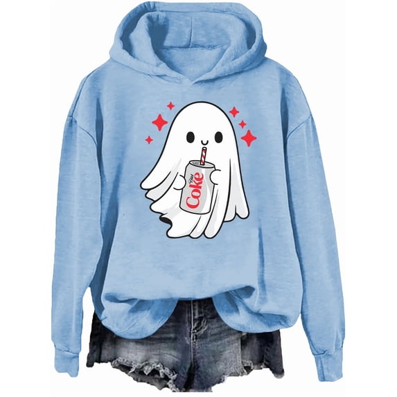 Halloween Diet Coke Ghost Hoodie, Coke Ghost Sweatshirt Funny Skeleton Shirt Coke Tops