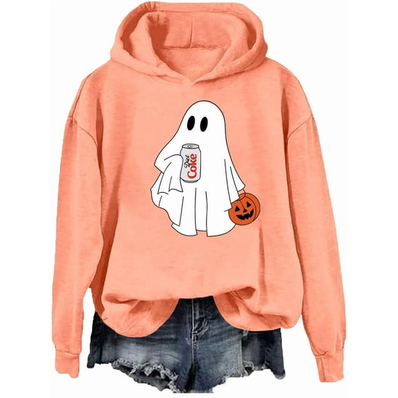 Halloween Diet Coke Ghost Hoodie, Diet Coke Ghost Sweatshirt Coke Lover Pullover Shirts