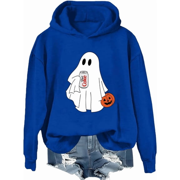 Halloween Diet Coke Ghost Hoodie Diet Coke Ghost Sweatshirt Coke Lover Shirt Funny Halloween Tops