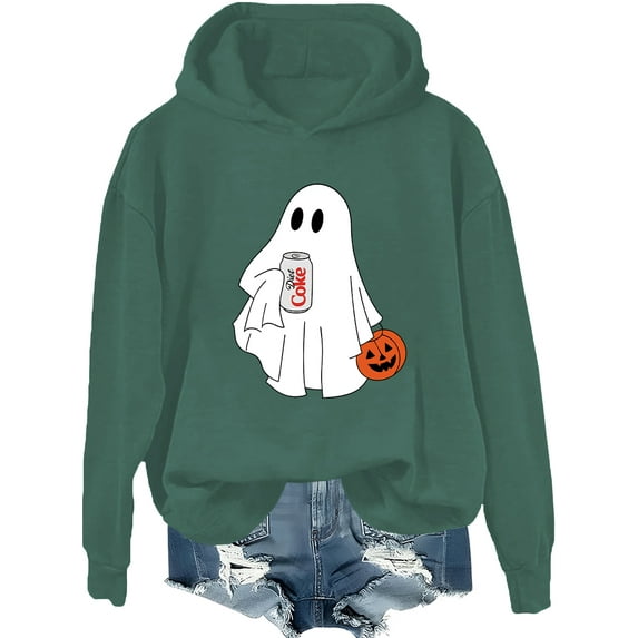 Halloween Diet Coke Ghost Hoodie Diet Coke Ghost Sweatshirt Coke Lover Shirt Funny Halloween Tops