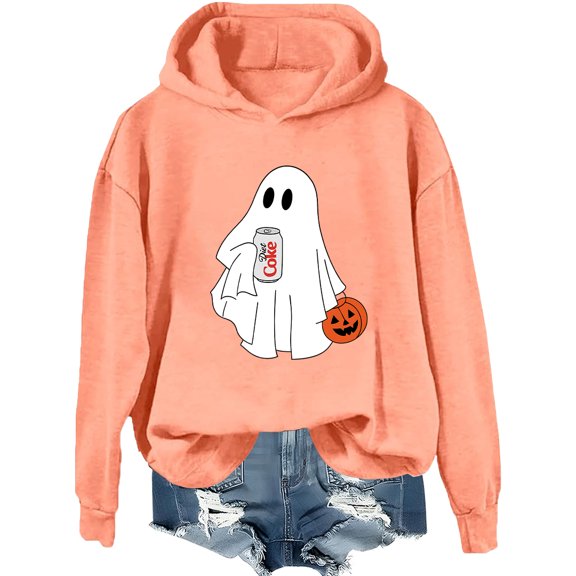 Halloween Diet Coke Ghost Hoodie Diet Coke Ghost Sweatshirt Coke Lover Shirt Funny Halloween Tops