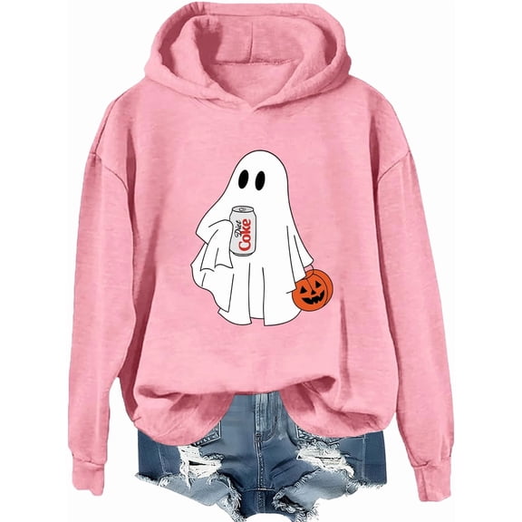 Halloween Diet Coke Ghost Hoodie Diet Coke Ghost Sweatshirt Coke Lover Shirt Funny Halloween Tops