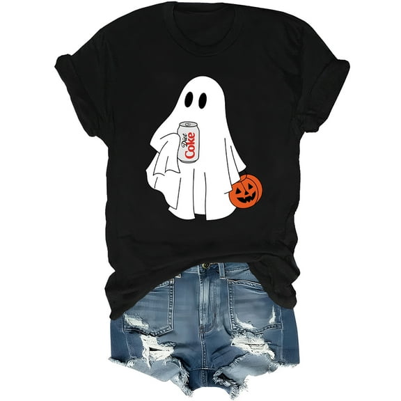 Halloween Diet Coke Ghost Shirt, Diet Coke Ghost T-Shirt Coke Lover Tshirt Graphic Tees
