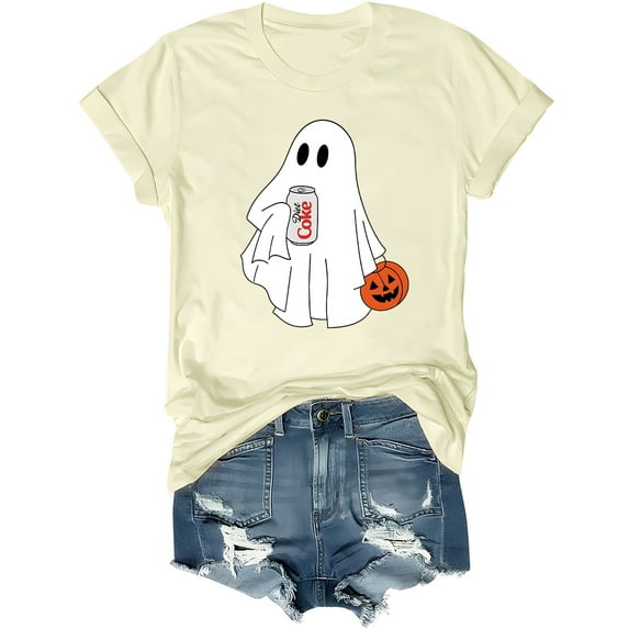 Halloween Diet Coke Ghost Shirt Diet Coke Ghost Tshirt Coke Lover T Shirt Funny Halloween Tops