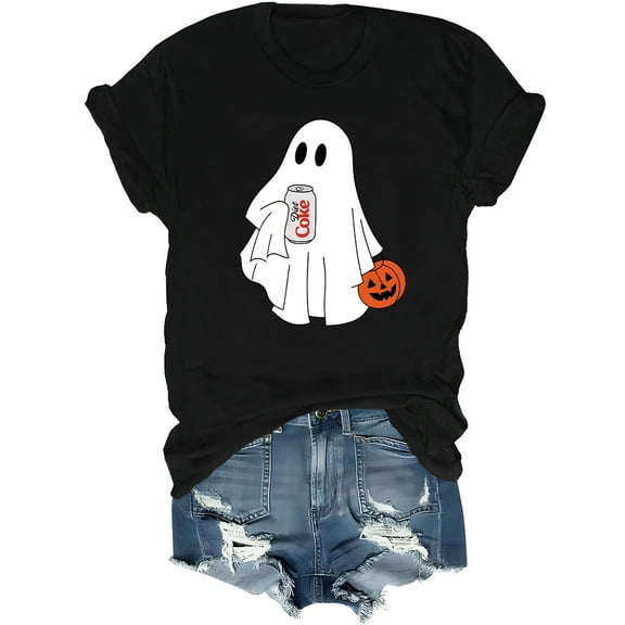 Halloween Diet Coke Ghost Shirt Diet Coke Ghost Tshirt Coke Lover T Shirt Funny Halloween Tops