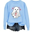 thumbnail image 1 of Halloween Diet Coke Ghost Sweatshirt Coke Ghost Shirt Funny Cute Skeleton Coke Tops, 1 of 7